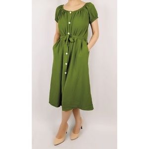 Vintage Cute Midi Dress